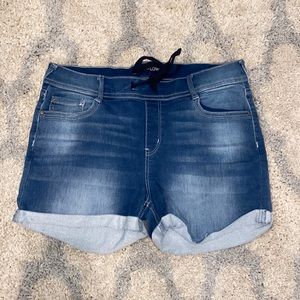 Mid-Rise Jean Shorts